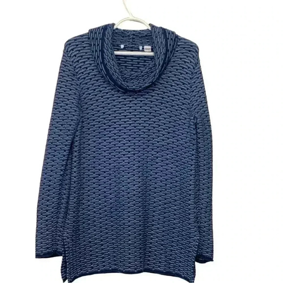 A Beautiful Soul 100% cotton  long sleeve, cowl neck tunic style sweater - Picture 1 of 5